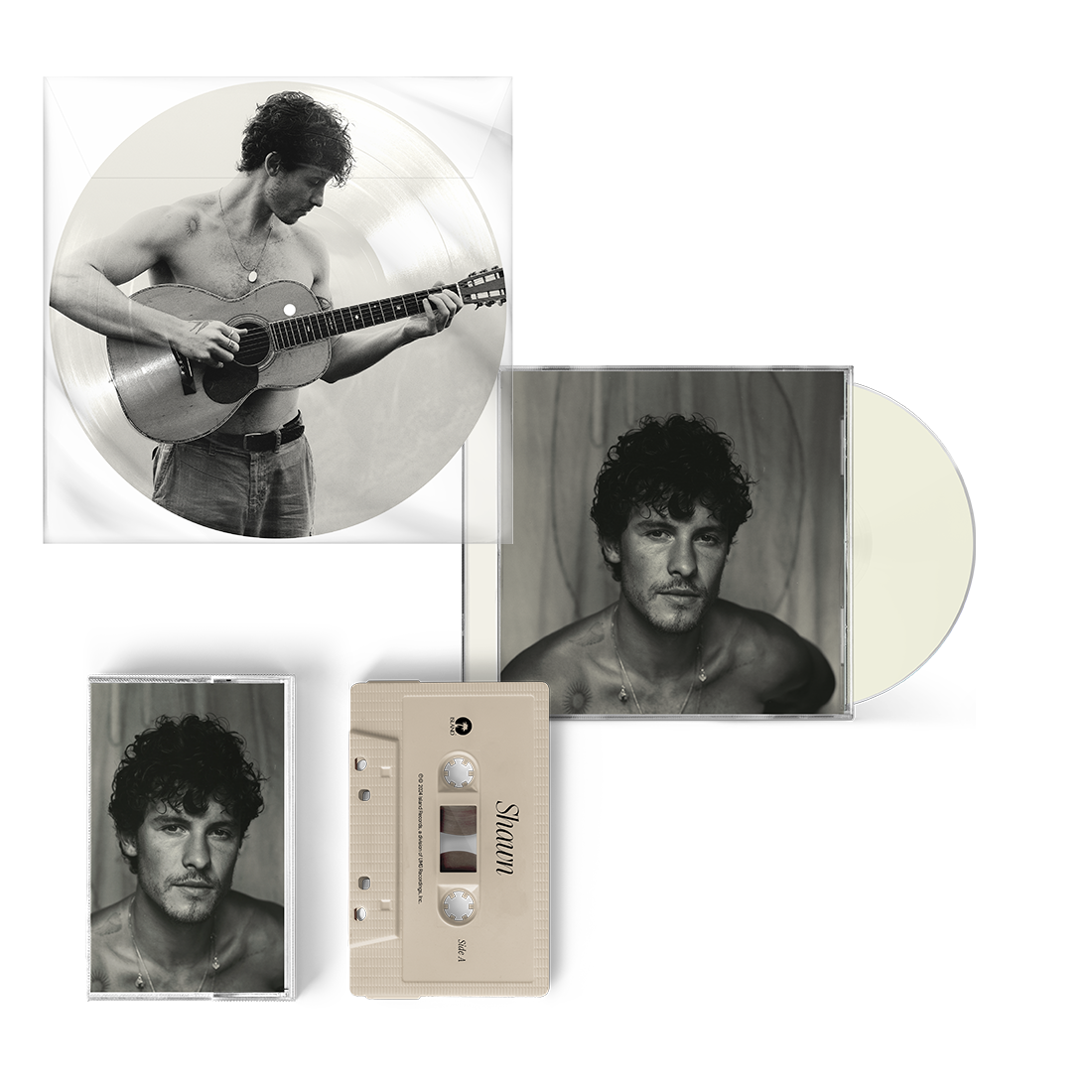 Shawn CD, Cassette & Picture Disc